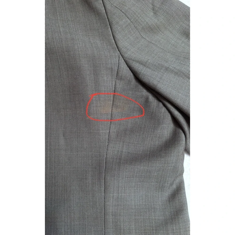 Lauren Ralph Lauren Blazer Jacket Brown 50R Wool Lapel‎ 2 Button